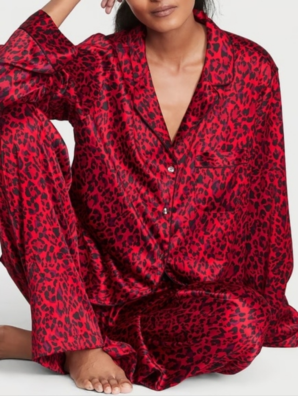 Victoria’s Secret Satin Pajama Set